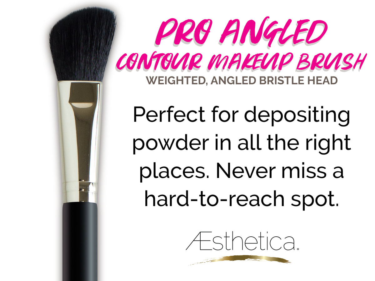 Aesthetica 5 Piece Pro Brush Set with Pouch